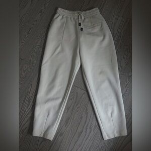 Women's Stylish Cream Joggers
